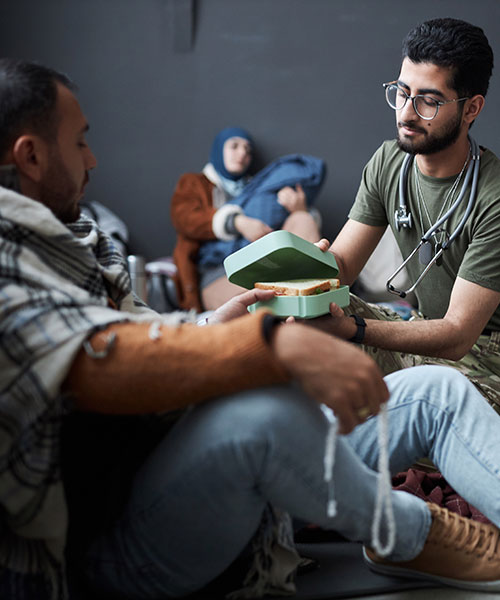 Decreasing social disaster from society